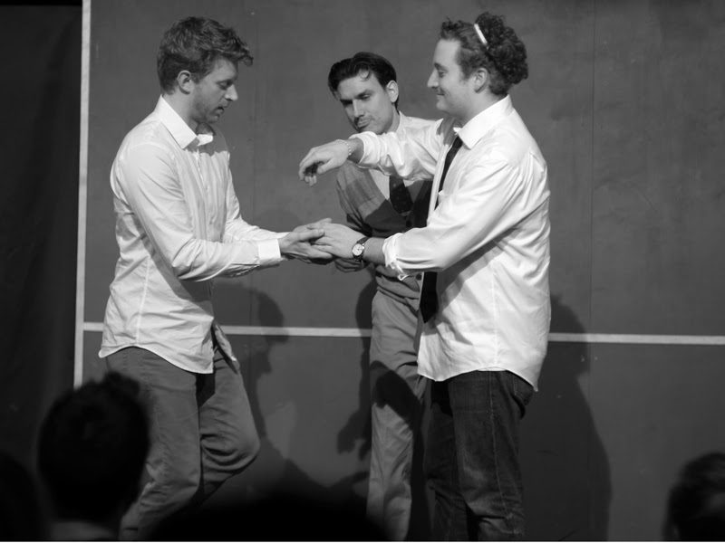 Ensemble members Richard and Mac.