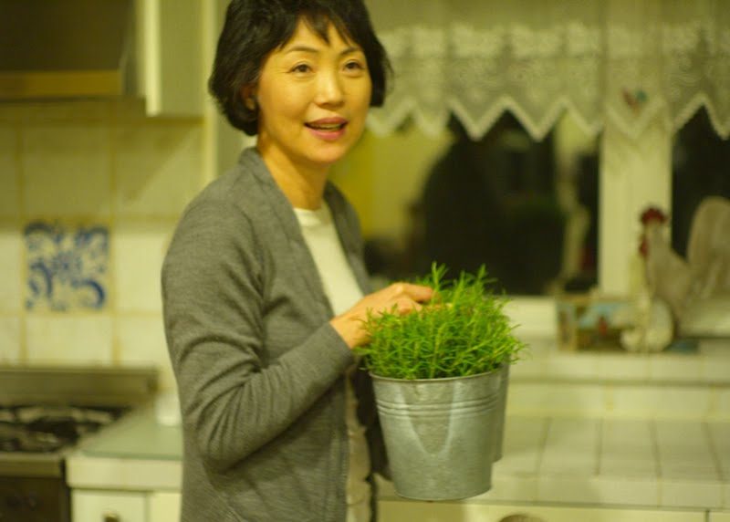 Meet Mrs. Yang... She is the matriarch of the Yun Family. The other day, Mrs. Yang, a very warm person, was gracious enough to invite us and our dinner guests over for some quince tea.
