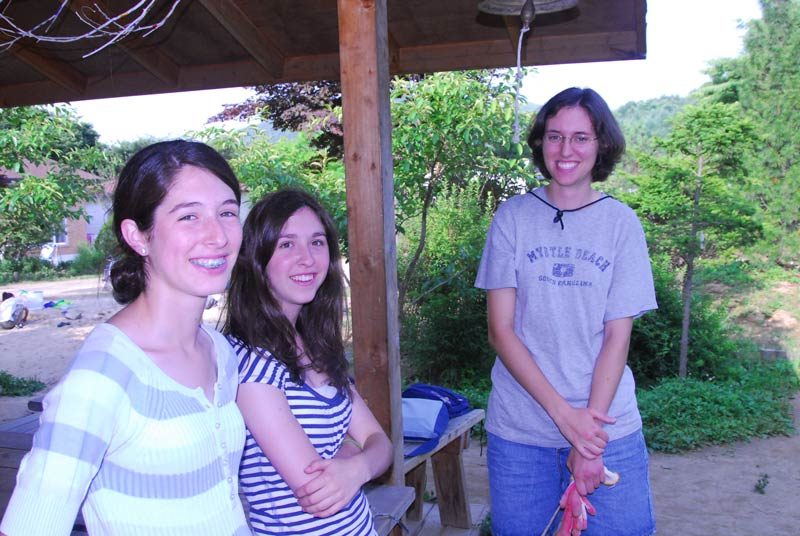 Even the English teachers are carefully cultivated to be compatible with this type of environment. Sarah, who teaches here, was recruited from Goshen College a Menonite affiliated institution in Goshen, Indiana. She is a long way from home!