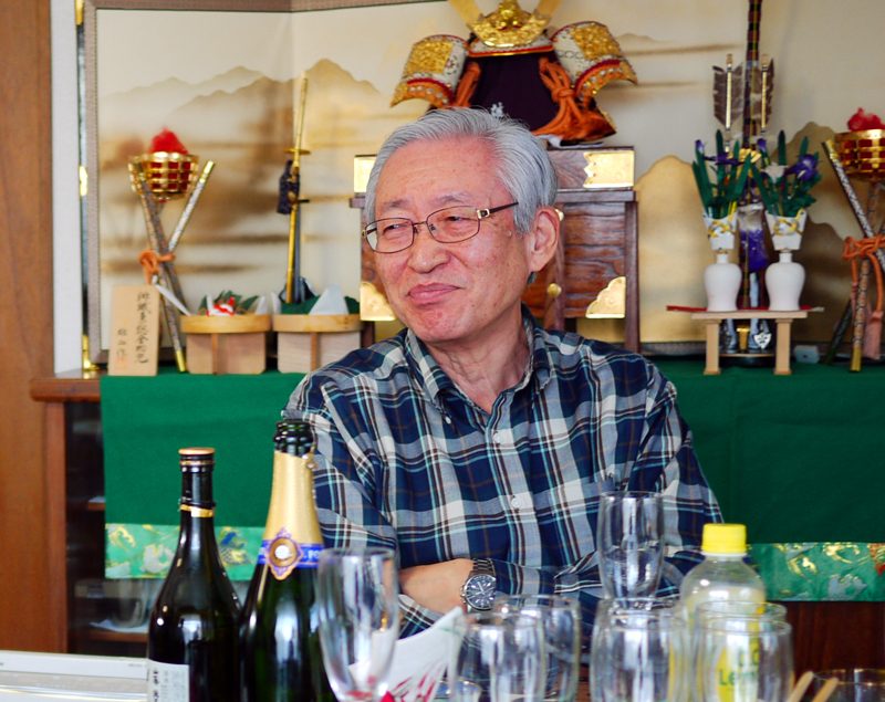 Kenichiro was quite happy, as were we all...