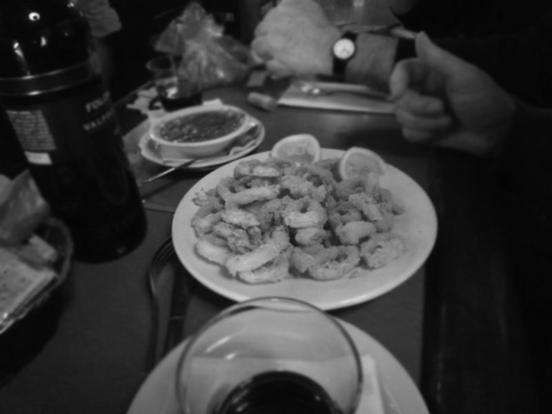 The calamari is always great...