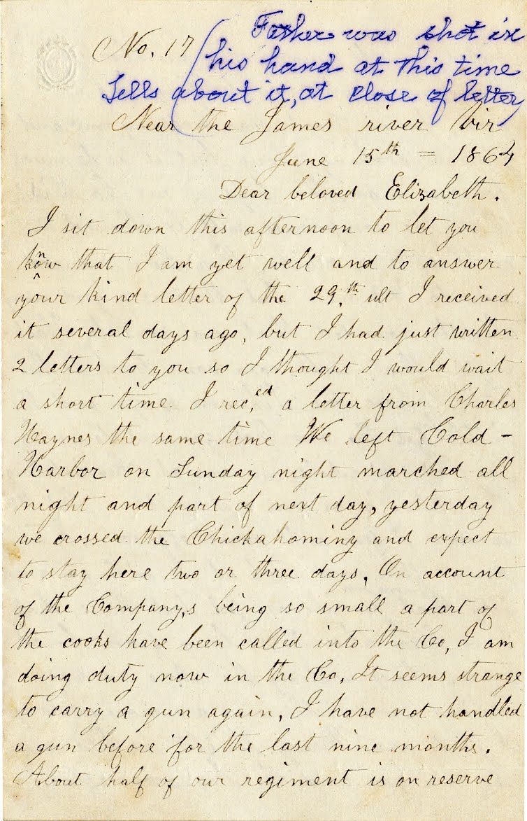 Civil War Letter No. 15, page 5.