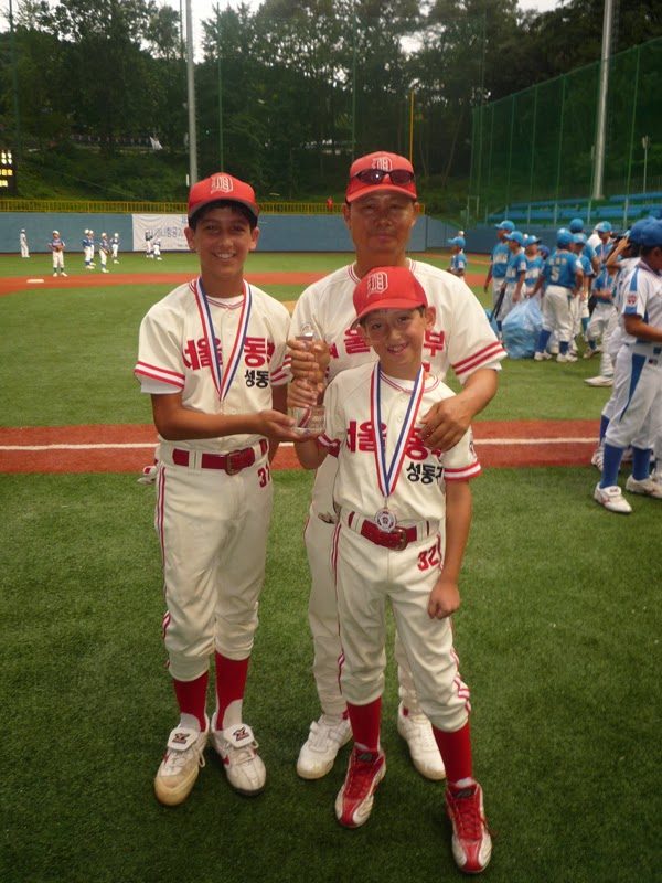 Austin with Coach Jung Kyung-ha.