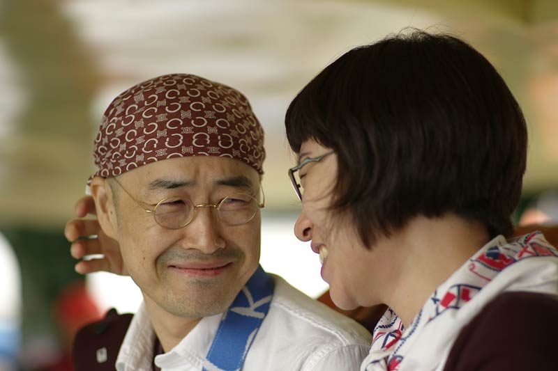My favorite couple... 성욱 (Song Ook) and 소희 (Su Hee) ...I can tell they understand where happiness comes from...but their story will have to remain their own... :-)