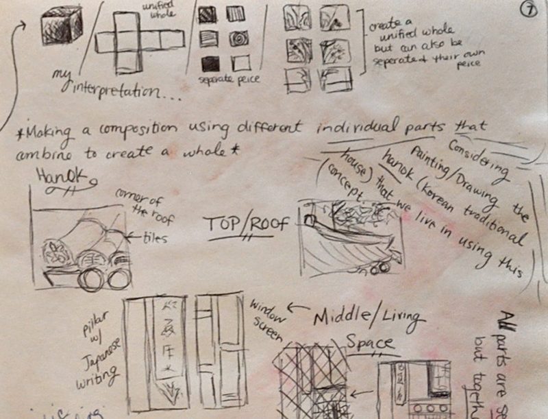 Notes for the previous sketch...