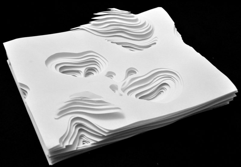 I am speechless...a 3 D paper sculpture...it is great to watch her master her art...