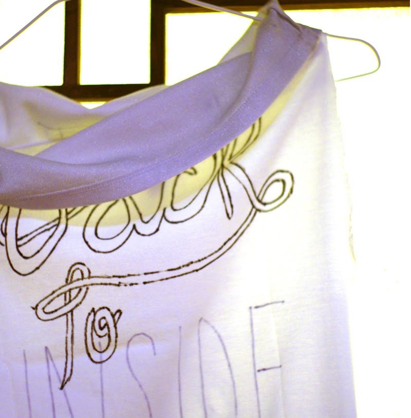 Byron has a taste for calligraphy...