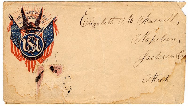 The beautiful USA envelope...