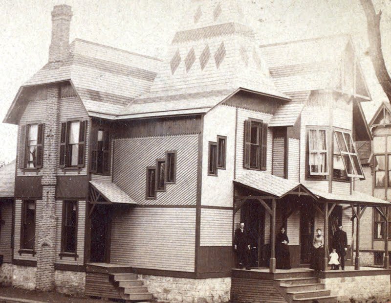 Professor C. W. Tufts residence early 1900’s
