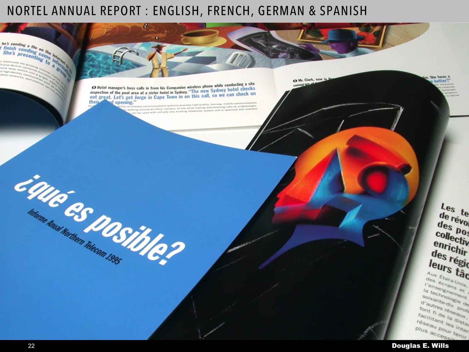 Selected communication design work.