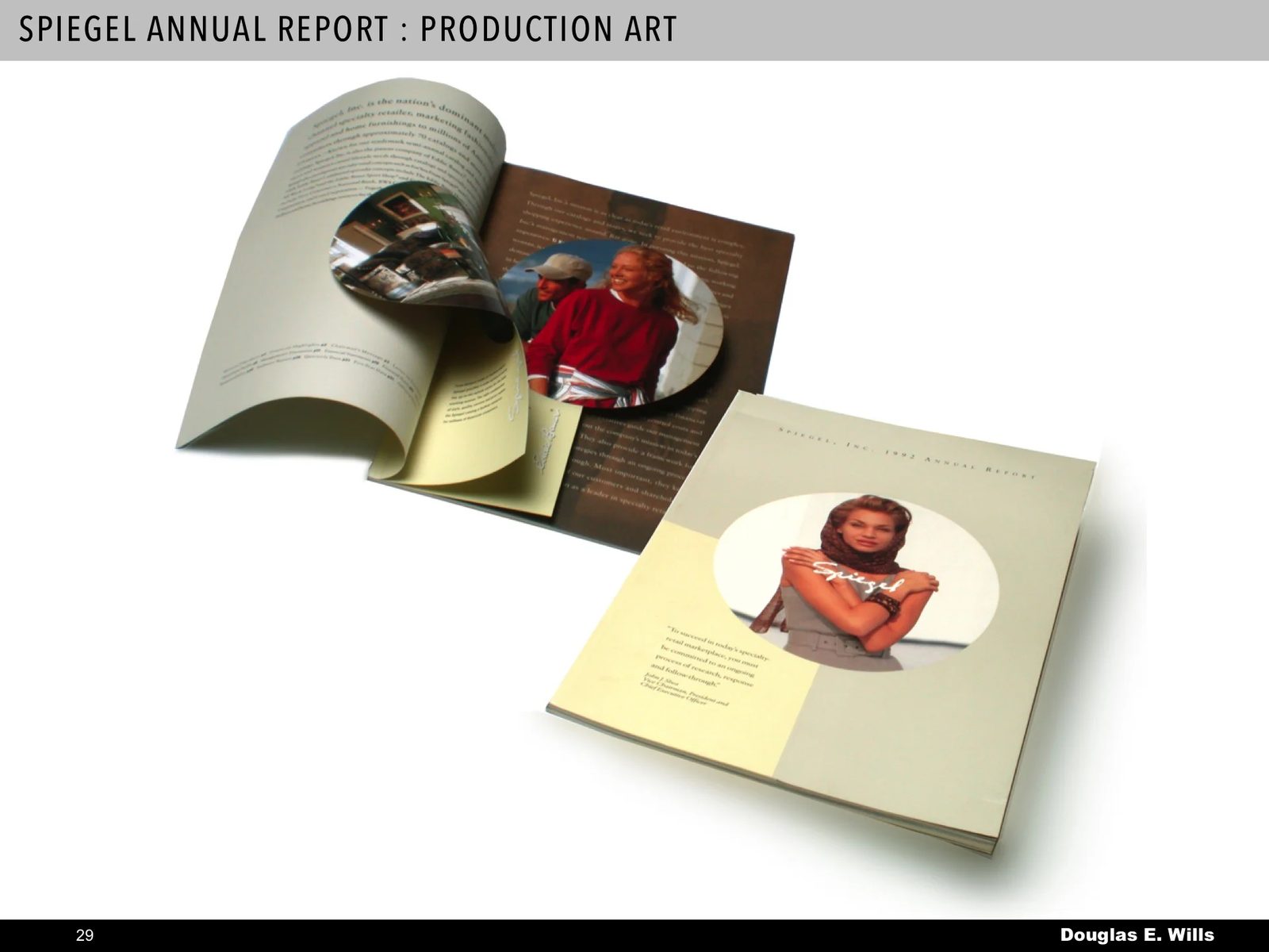 Selected communication design work.