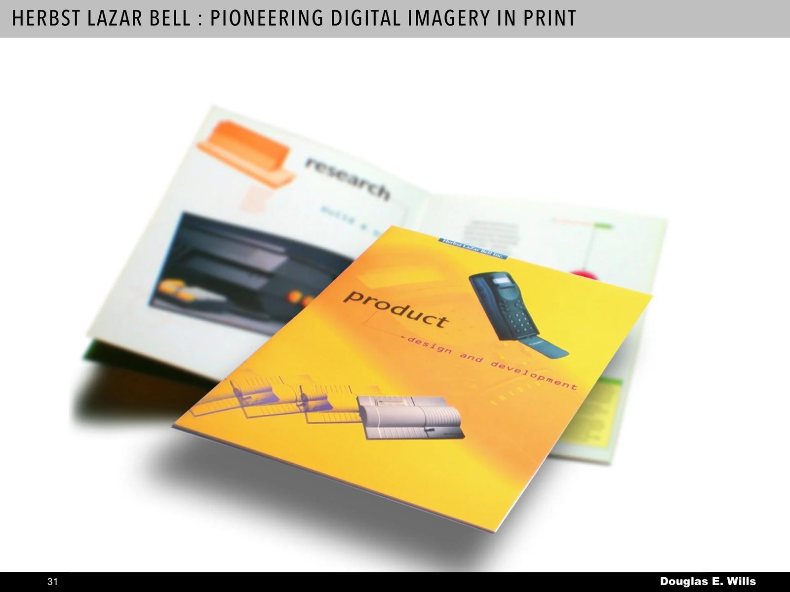 Selected communication design work.